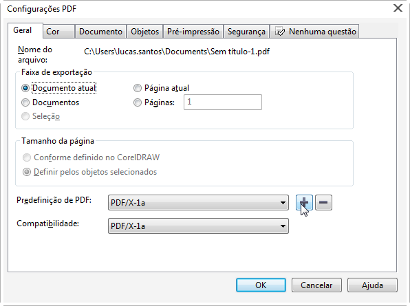 Passos para exportar arquivos em PDFX/1-a no CorelDraw | Gráfica Política